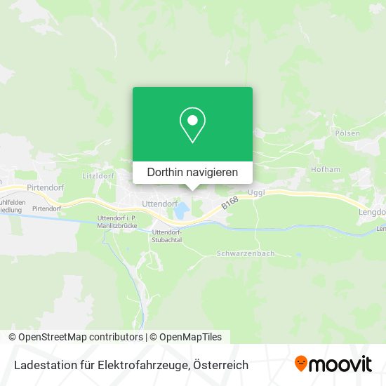 Ladestation für Elektrofahrzeuge Karte