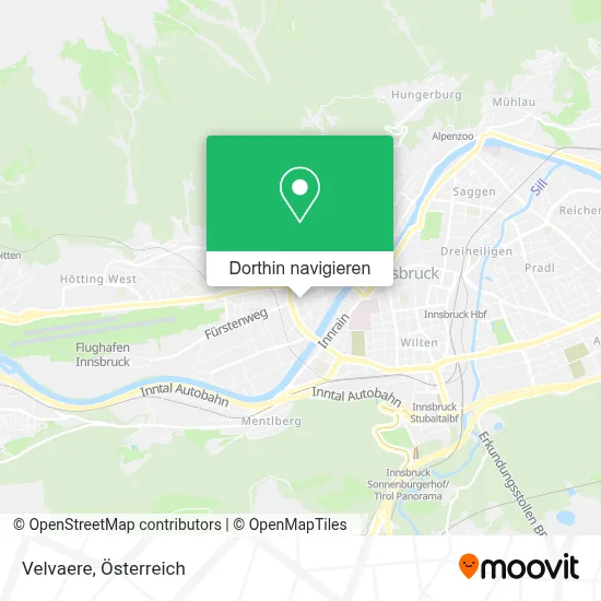 Velvaere Karte