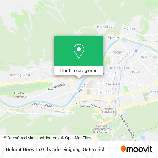 Helmut Horvath Gebäudereinigung Karte