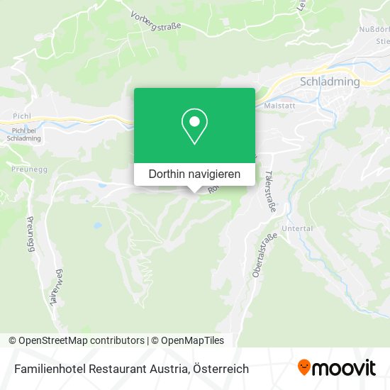 Familienhotel Restaurant Austria Karte