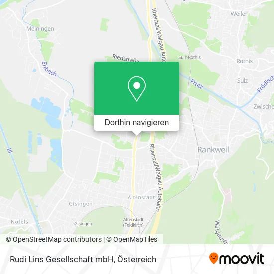 Rudi Lins Gesellschaft mbH Karte