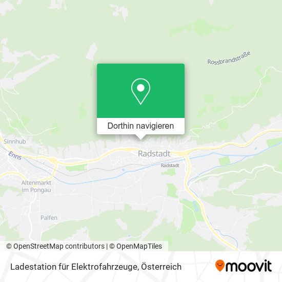 Ladestation für Elektrofahrzeuge Karte