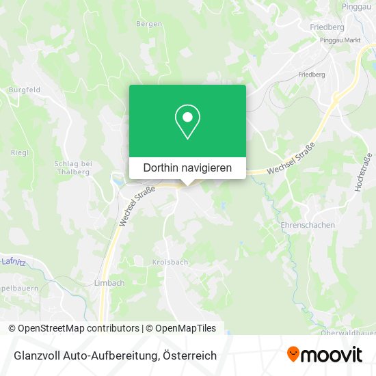 Glanzvoll Auto-Aufbereitung Karte