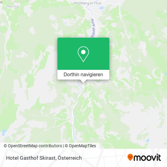 Hotel Gasthof Skirast Karte