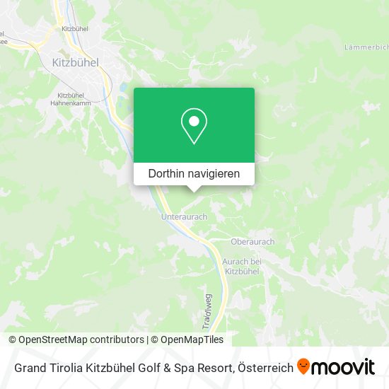 Grand Tirolia Kitzbühel Golf & Spa Resort Karte