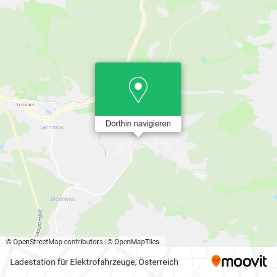 Ladestation für Elektrofahrzeuge Karte