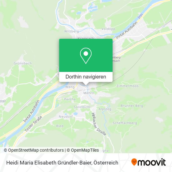 Heidi Maria Elisabeth Gründler-Baier Karte