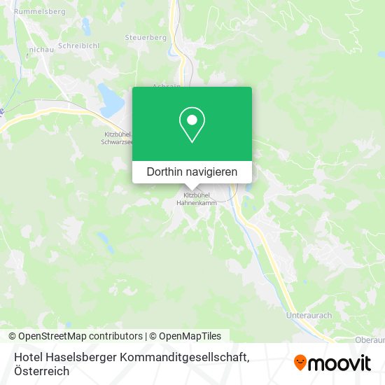 Hotel Haselsberger Kommanditgesellschaft Karte