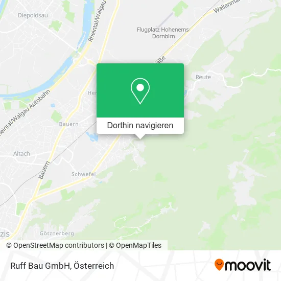 Ruff Bau GmbH Karte