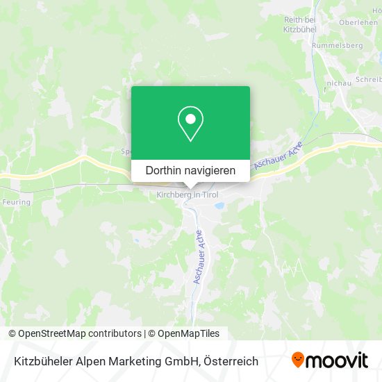 Kitzbüheler Alpen Marketing GmbH Karte