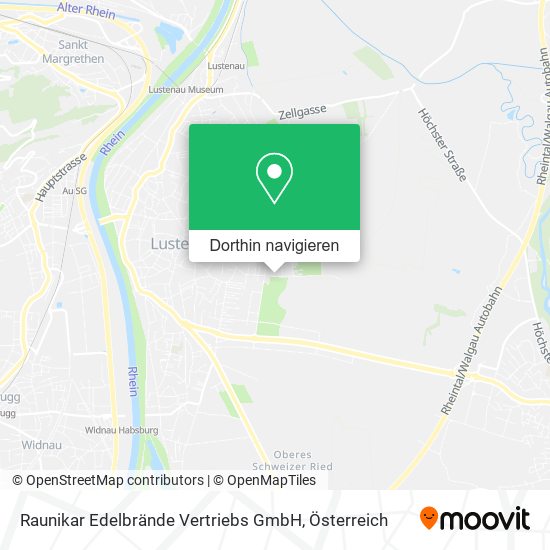 Raunikar Edelbrände Vertriebs GmbH Karte