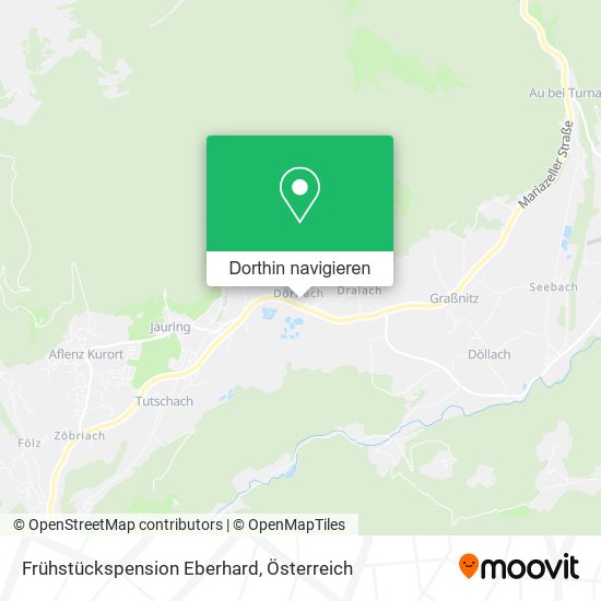 Frühstückspension Eberhard Karte