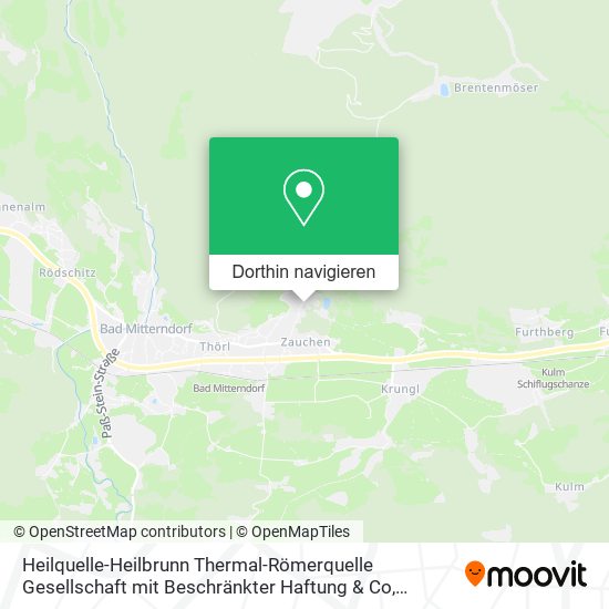 Heilquelle-Heilbrunn Thermal-Römerquelle Gesellschaft mit Beschränkter Haftung & Co Karte
