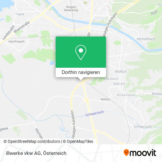 illwerke vkw AG Karte