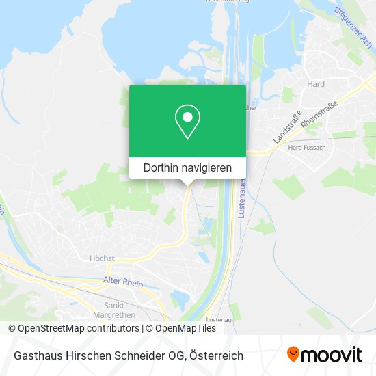 Gasthaus Hirschen Schneider OG Karte