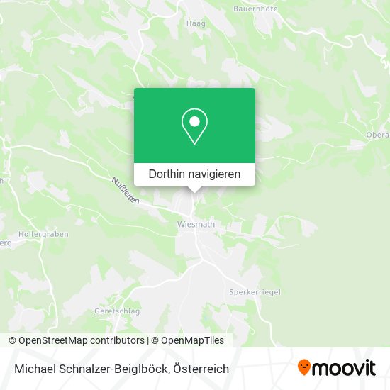 Michael Schnalzer-Beiglböck Karte