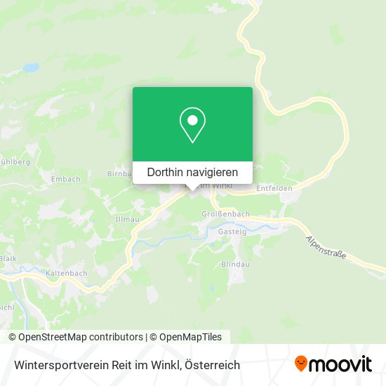 Wintersportverein Reit im Winkl Karte