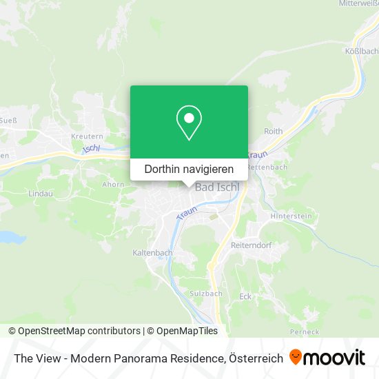 The View - Modern Panorama Residence Karte