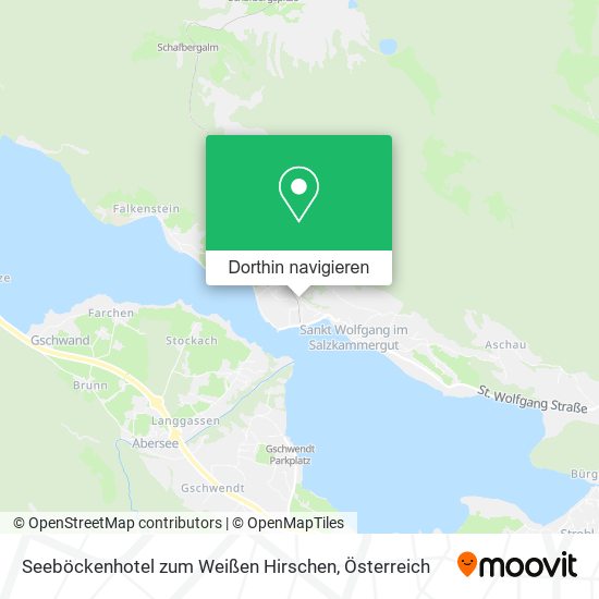 Seeböckenhotel zum Weißen Hirschen Karte
