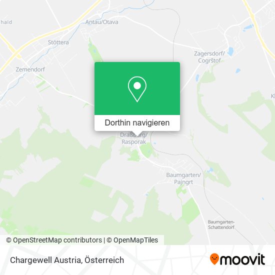 Chargewell Austria Karte