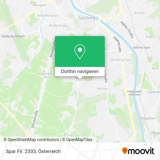 Spar Fil. 2333 Karte