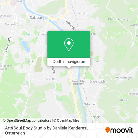 Art&Soul Body Studio by Danijela Kenderesi Karte