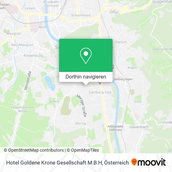 Hotel Goldene Krone Gesellschaft M.B.H Karte