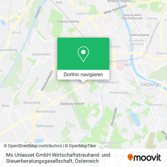Ms Uniasset GmbH Wirtschaftstreuhand- und Steuerberatungsgesellschaft Karte