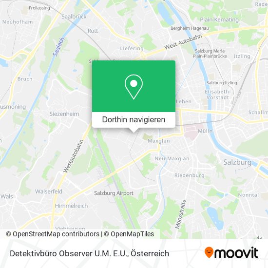 Detektivbüro Observer U.M. E.U. Karte