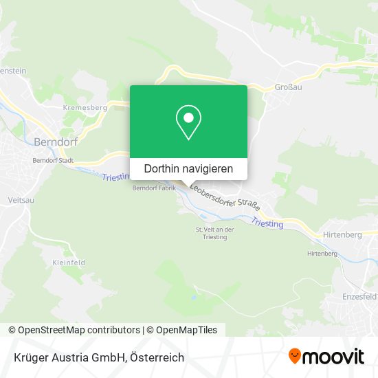 Krüger Austria GmbH Karte