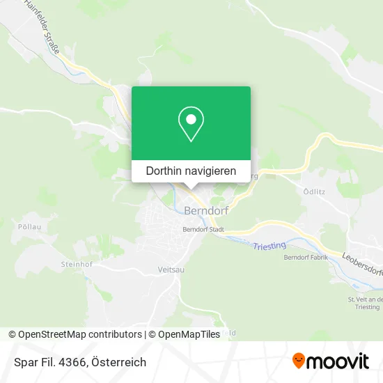 Spar Fil. 4366 Karte