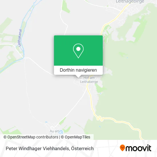 Peter Windhager Viehhandels Karte