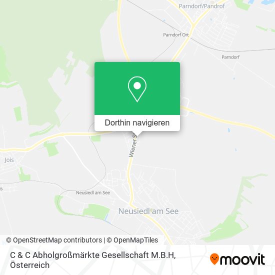 C & C Abholgroßmärkte Gesellschaft M.B.H Karte