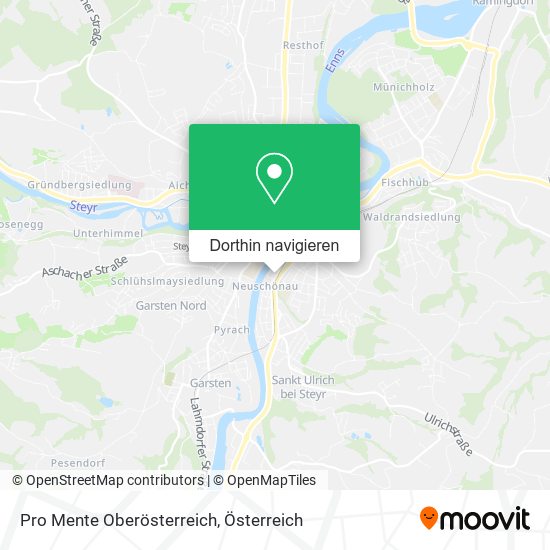 Pro Mente Oberösterreich Karte