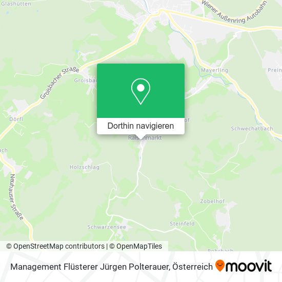 Management Flüsterer Jürgen Polterauer Karte