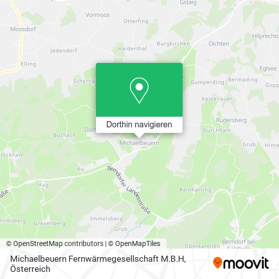 Michaelbeuern Fernwärmegesellschaft M.B.H Karte