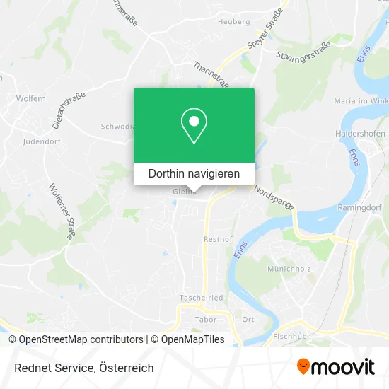 Rednet Service Karte