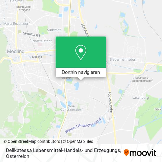 Delikatessa Lebensmittel-Handels- und Erzeugungs Karte