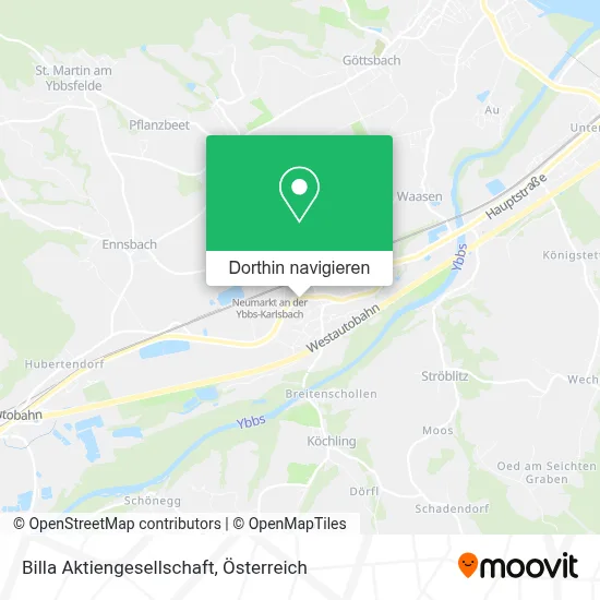 Billa Aktiengesellschaft Karte