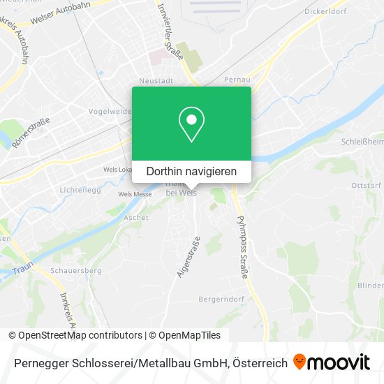 Pernegger Schlosserei / Metallbau GmbH Karte