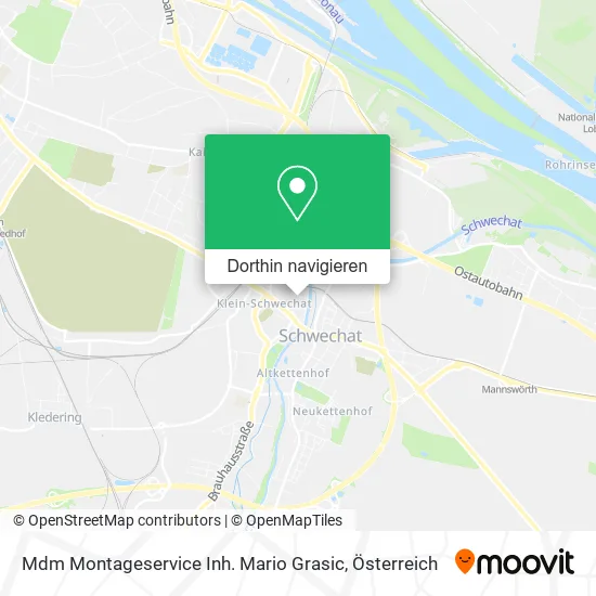 Mdm Montageservice Inh. Mario Grasic Karte