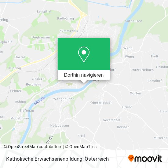 Katholische Erwachsenenbildung Karte