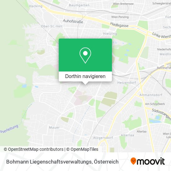 Bohmann Liegenschaftsverwaltungs Karte
