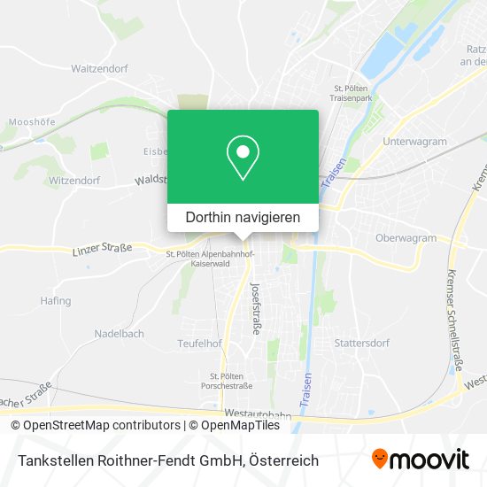 Tankstellen Roithner-Fendt GmbH Karte