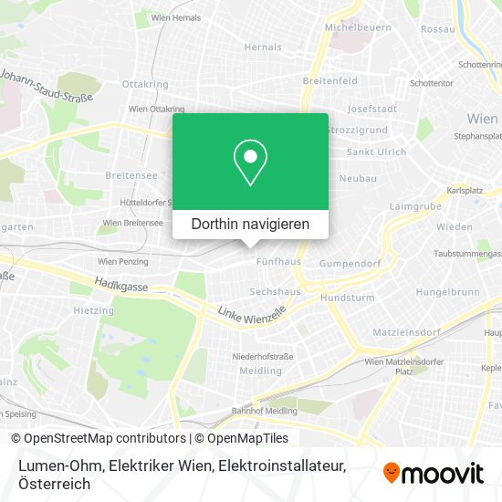 Lumen-Ohm, Elektriker Wien, Elektroinstallateur Karte