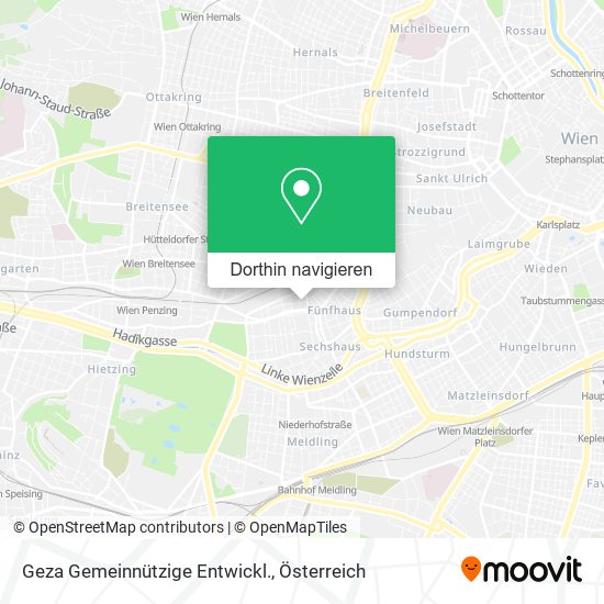 Geza Gemeinnützige Entwickl. Karte