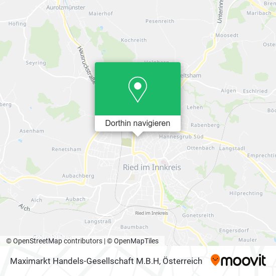 Maximarkt Handels-Gesellschaft M.B.H Karte