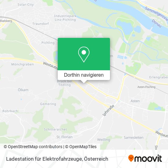 Ladestation für Elektrofahrzeuge Karte