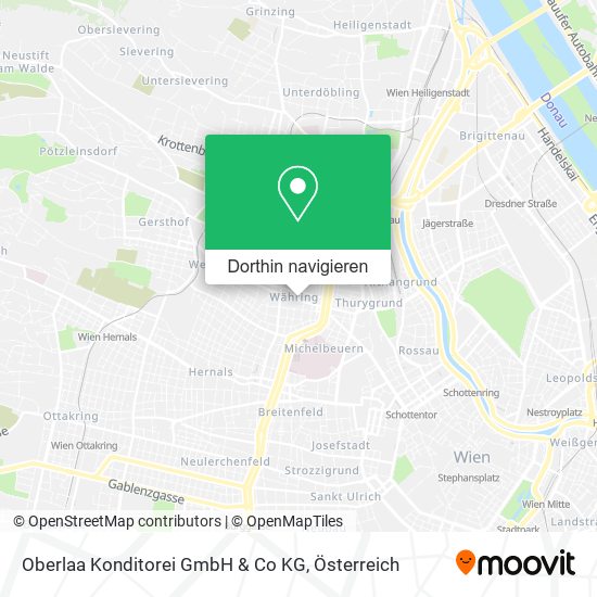 Oberlaa Konditorei GmbH & Co KG Karte