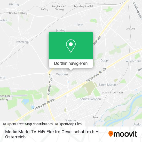 Media Markt TV-HiFi-Elektro Gesellschaft m.b.H. Karte